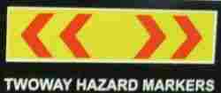 Two Way Hazard Markers