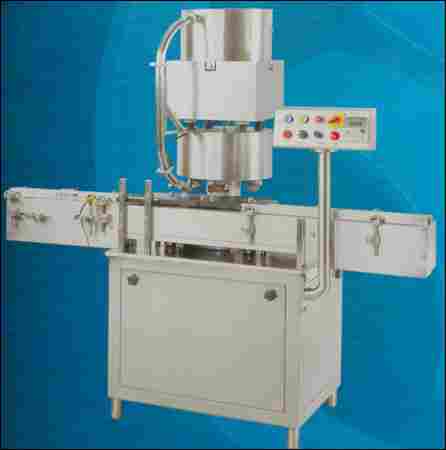 Automatic Four Head Rotary Vial Capping Machine (Capseal-120)