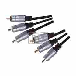 3 RCA To 3 RCA Digital Audio-Video And DVD RGB Cable