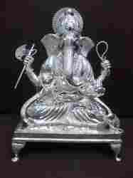 Sterling Silver Ganesh Statue