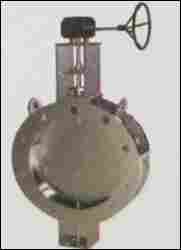 Double Flange Damper Valve Handle And Gear Operated
