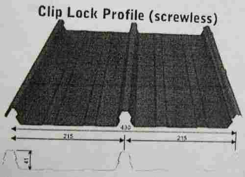 Roofing Clip Lock Profile