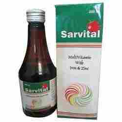 Multi Vitamin Syrup With Iron And Zinc