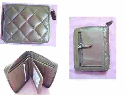 Stone Polished Leather Wallet