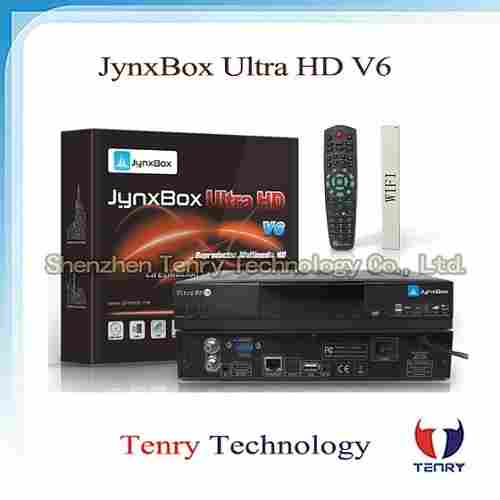 JynxBox Ultra HD V6 HD with Jb200 and WiFi Satellite Receiver