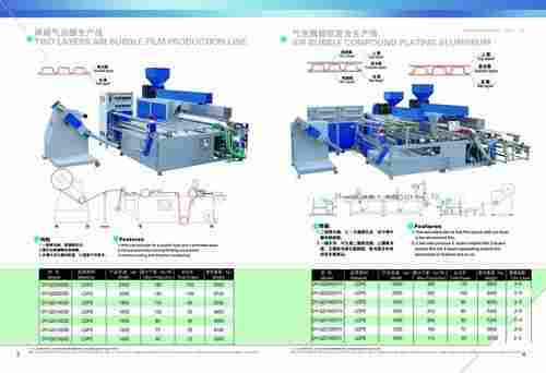 PE And EPE Air Bubble Film And Sheet Making Machine