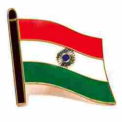 Indian Flag Lapel Pin