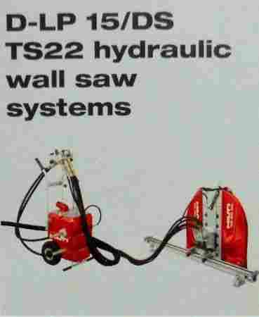 D-Lp 15 And Ds Ts22 Hydraulic Wall Saw System