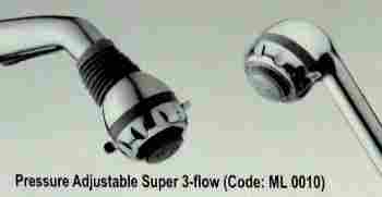 Bath Showers Pressure Adjustable Super 3 Flow (ML 0010)