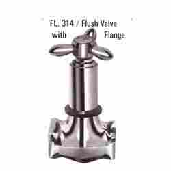 Flush Valve With Flange