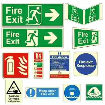 Fire Safety and Way Signages