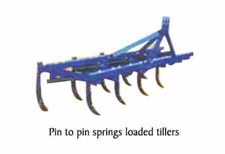 Pin to Pin Spring Loaded Tiller 