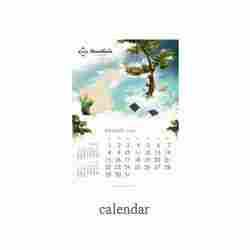 Custom English Calendar