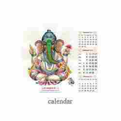 Ganesha Printed Custom Calendar