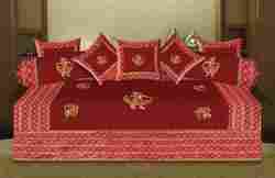 Embroidery Patchwork Diwan Set