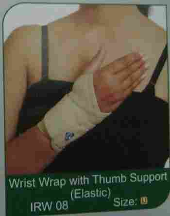 Elastic Wrist Wrap with Thumb Support (IRW 08)