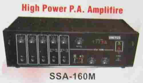 High Power P.A Amplifier (Ssa-160m)