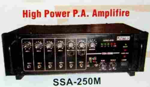 High Power P.A Amplifier (Ssa-250m)