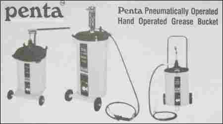 Pneumatically Operated Hand Operated Grease Bucket