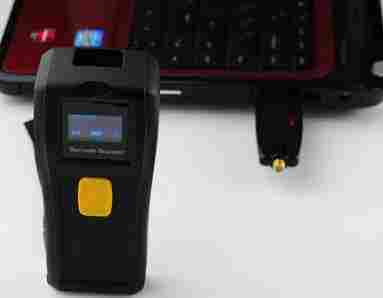 433Mhz Wireless Barcode Reader With Screen