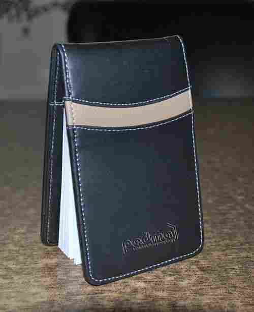 Leatherette Flip Style Notepad Jacket