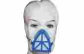 Blue Pvc Face Mask