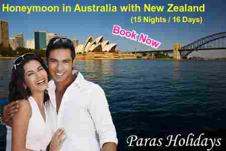 Australia with New Zealand Honeymoon Package Service