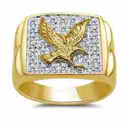 Gold Gents Ring