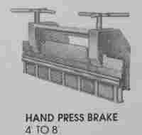 Hand Press Brake