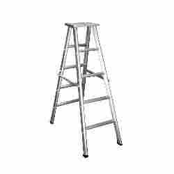 Aluminum Flat Step Ladders