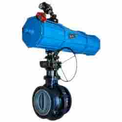 PTFE Lined Actuated Ball Valves