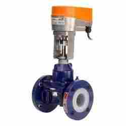 PTFE Lined Actuated Diaphragm Valves