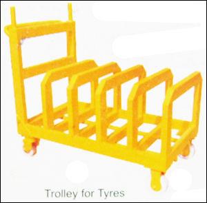Trolley For Tyres Age Group: Adults
