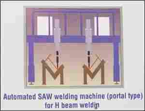Portal Type Automatic Saw Welding Machine