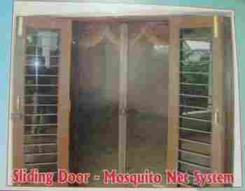 Sliding Door Mosquito Net System