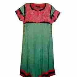 Red Green Tunic