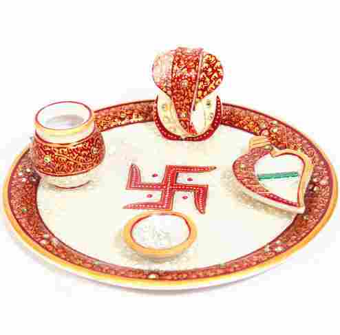 Traditional Pooja Plate
