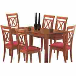 Teak Wood Dining Table Set