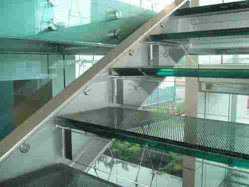 Laminated Glass Stair
