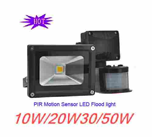Promotion Pir Motion Sensor 10w 20w 30w 50w LED Flood Light