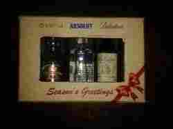 Miniature Spirit Bottles Box