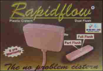 Rapidflow Dual Flush Plastic Cistern