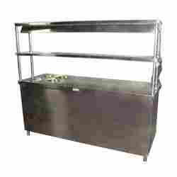 Pick Up Display Counter With Bain Marie