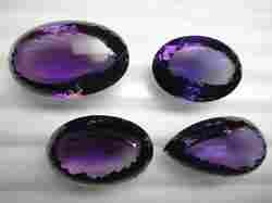 Oval Faceted Amethyst