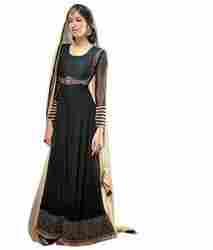 Black Designer Anarkali Dress
