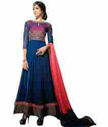 Blue Designer Anarkali Suits
