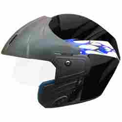Auto Furnish Stylish Black Off Road Helmet