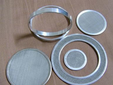 Round Stainless Steel Wire Mesh Cut Filters