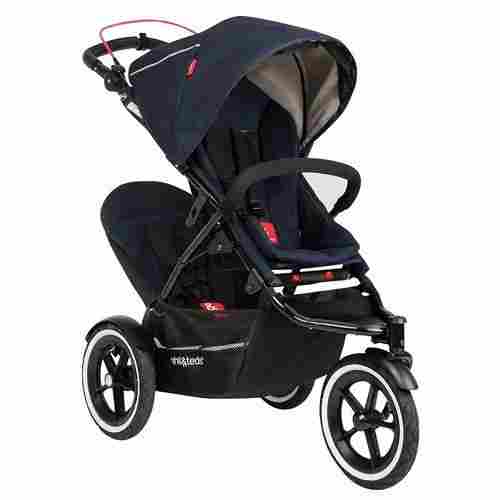 Phil And Teds Navigator Double Midnight Blue Baby Stroller