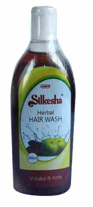 Softkem Silkesha Herbal Hair Wash (Shikakai and Amla)